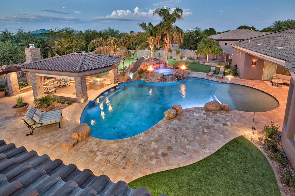 Custom landscape design and hardscapes